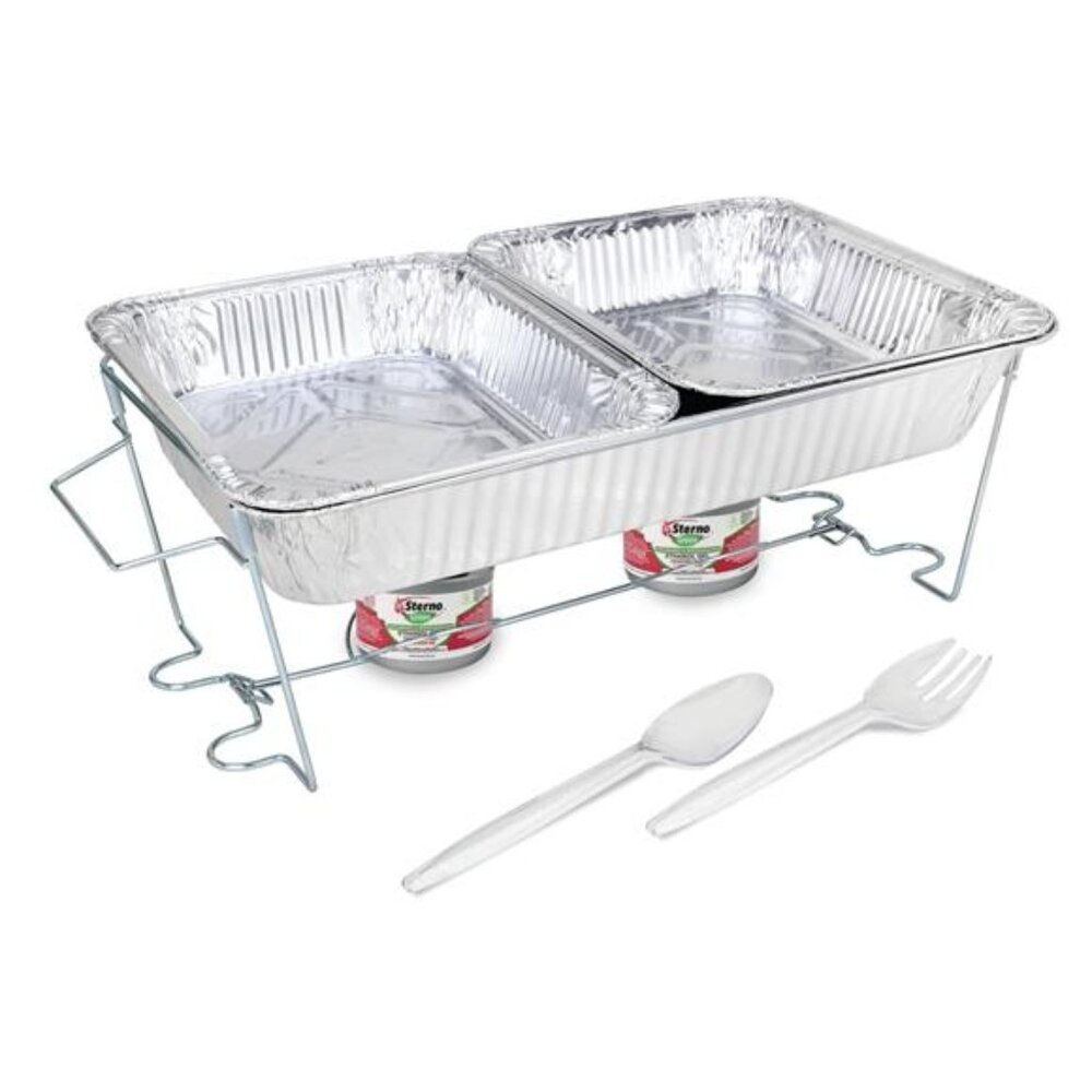 Buffet Kit Disposable Chafing Dish Buffet Set - Chafing Dishes